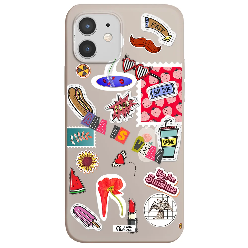 All Is Well Apple iPhone 12 mini Silicone Stone Case