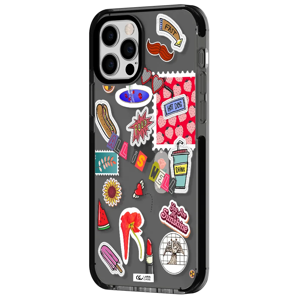 All Is Well Apple iPhone 12 pro impact Smoke Black Case