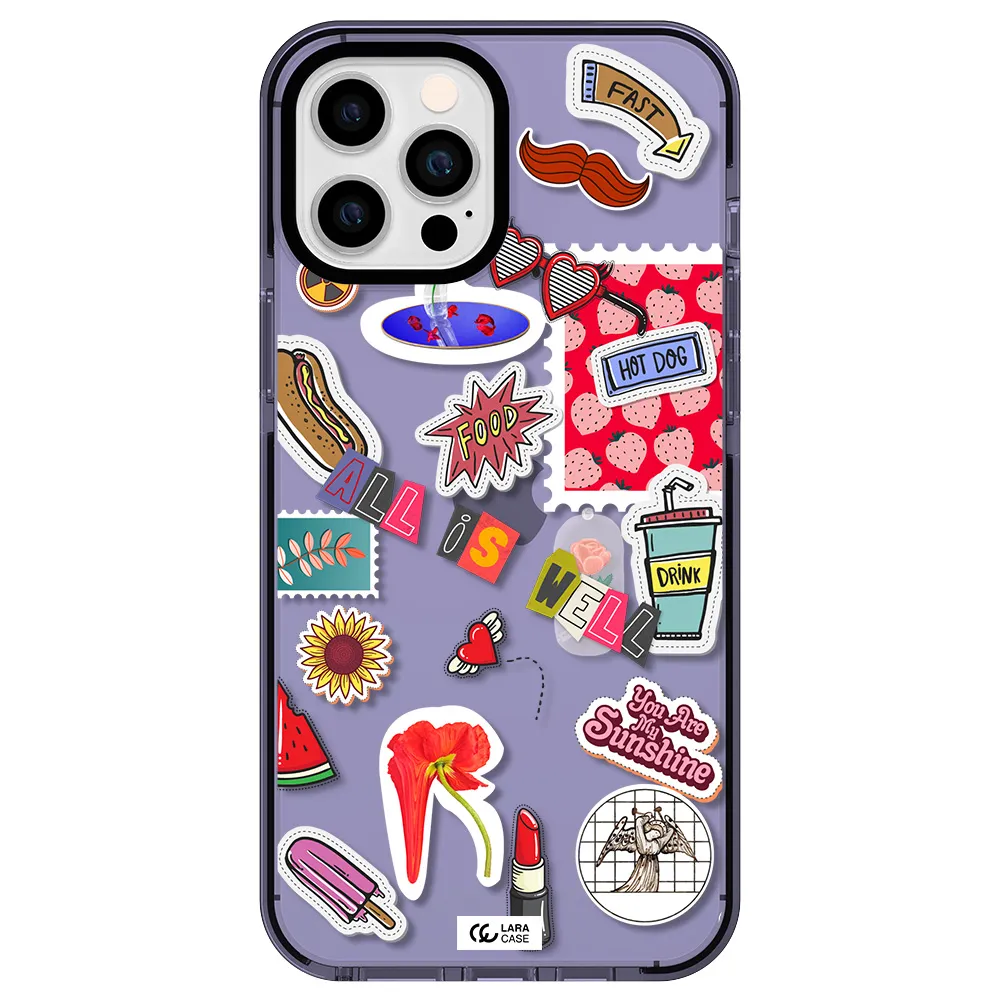 All Is Well Apple iPhone 12 pro max impact Lilac Case