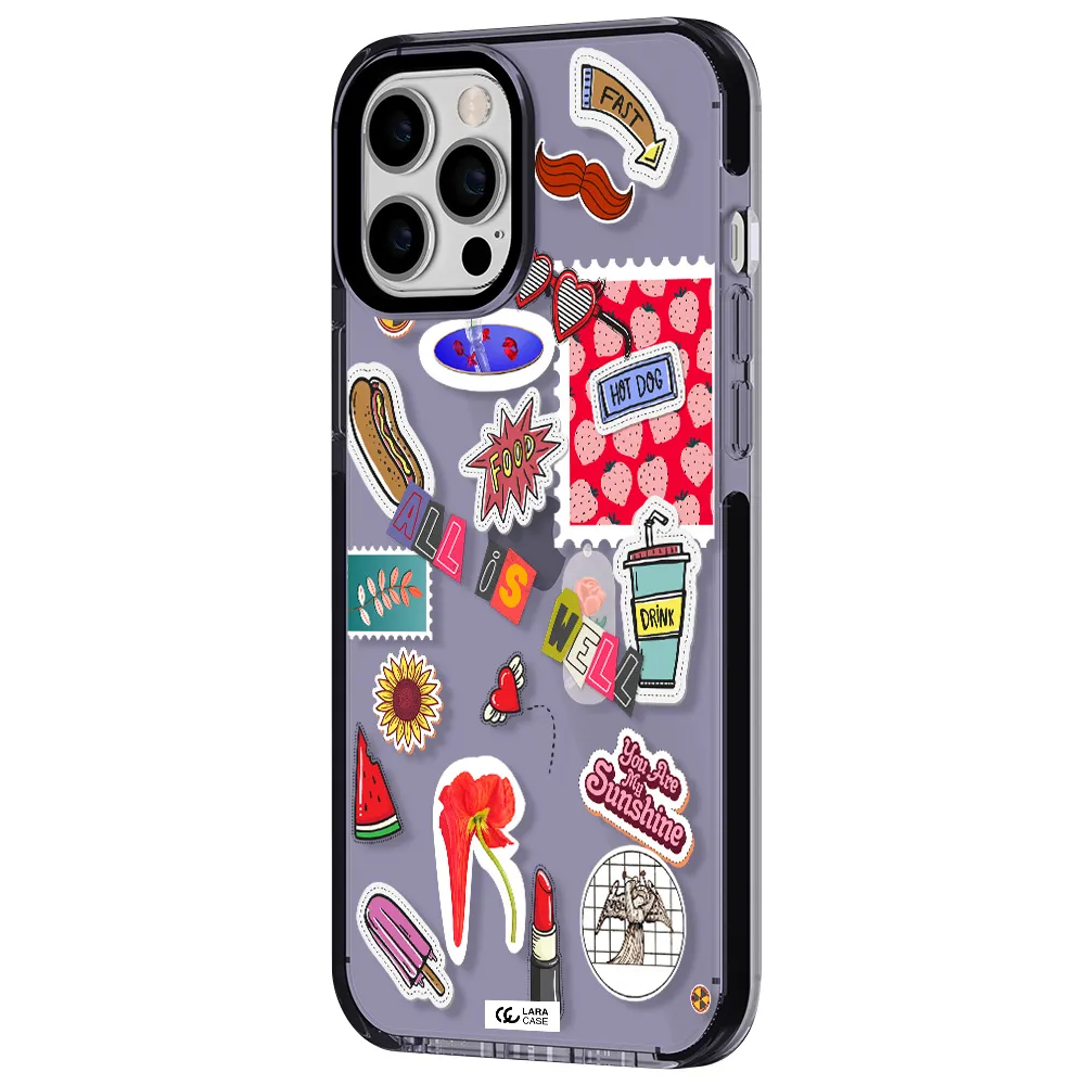 All Is Well Apple iPhone 12 pro max impact Lilac Case