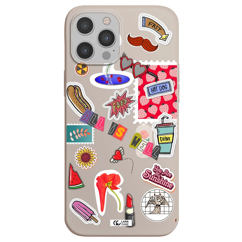 All Is Well Apple iPhone 12 pro max Silicone Stone Case