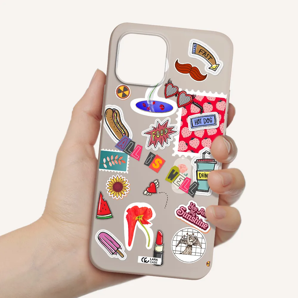 All Is Well Apple iPhone 12 Silicone Stone Case