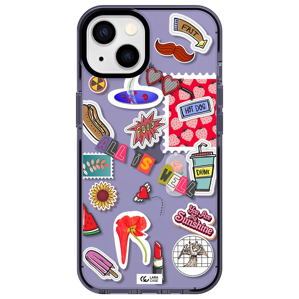 All Is Well Apple iPhone 13 impact Lilac Case