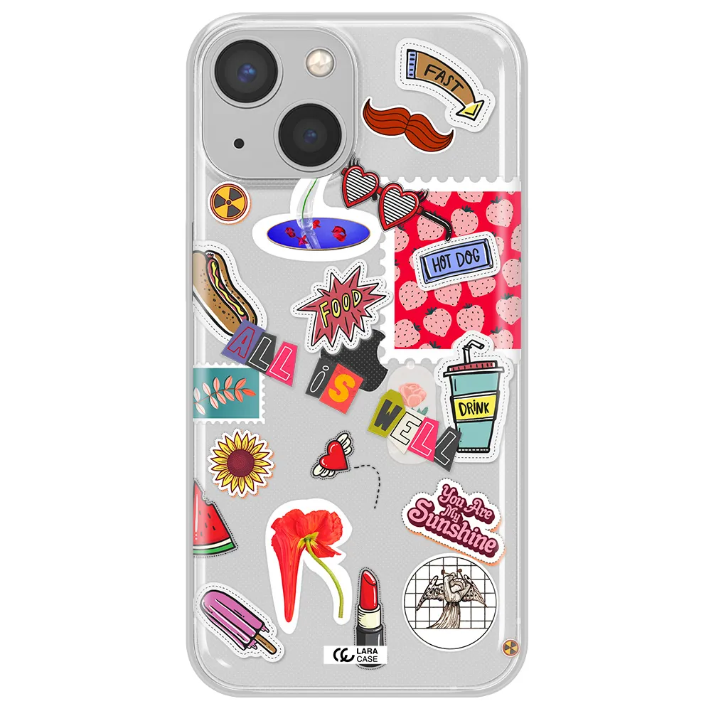 All Is Well Apple iPhone 13 mini Clear TPU Case