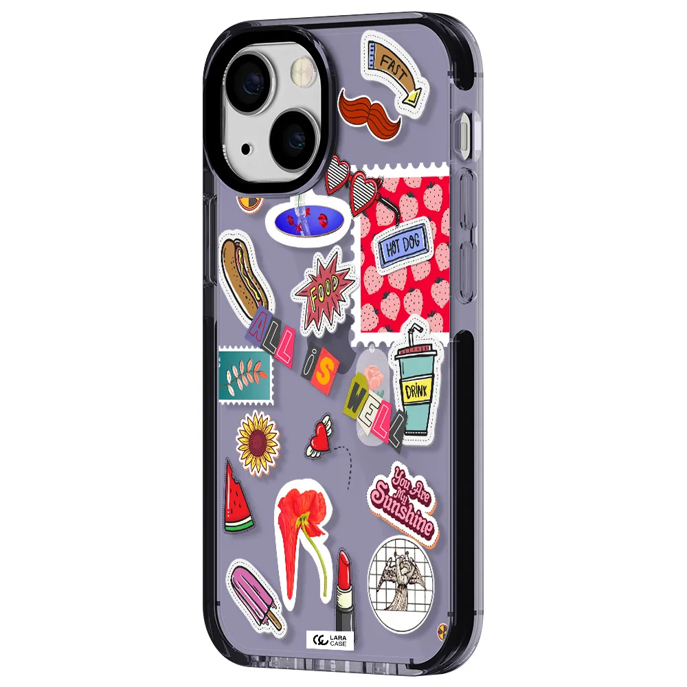 All Is Well Apple iPhone 13 mini impact Lilac Case