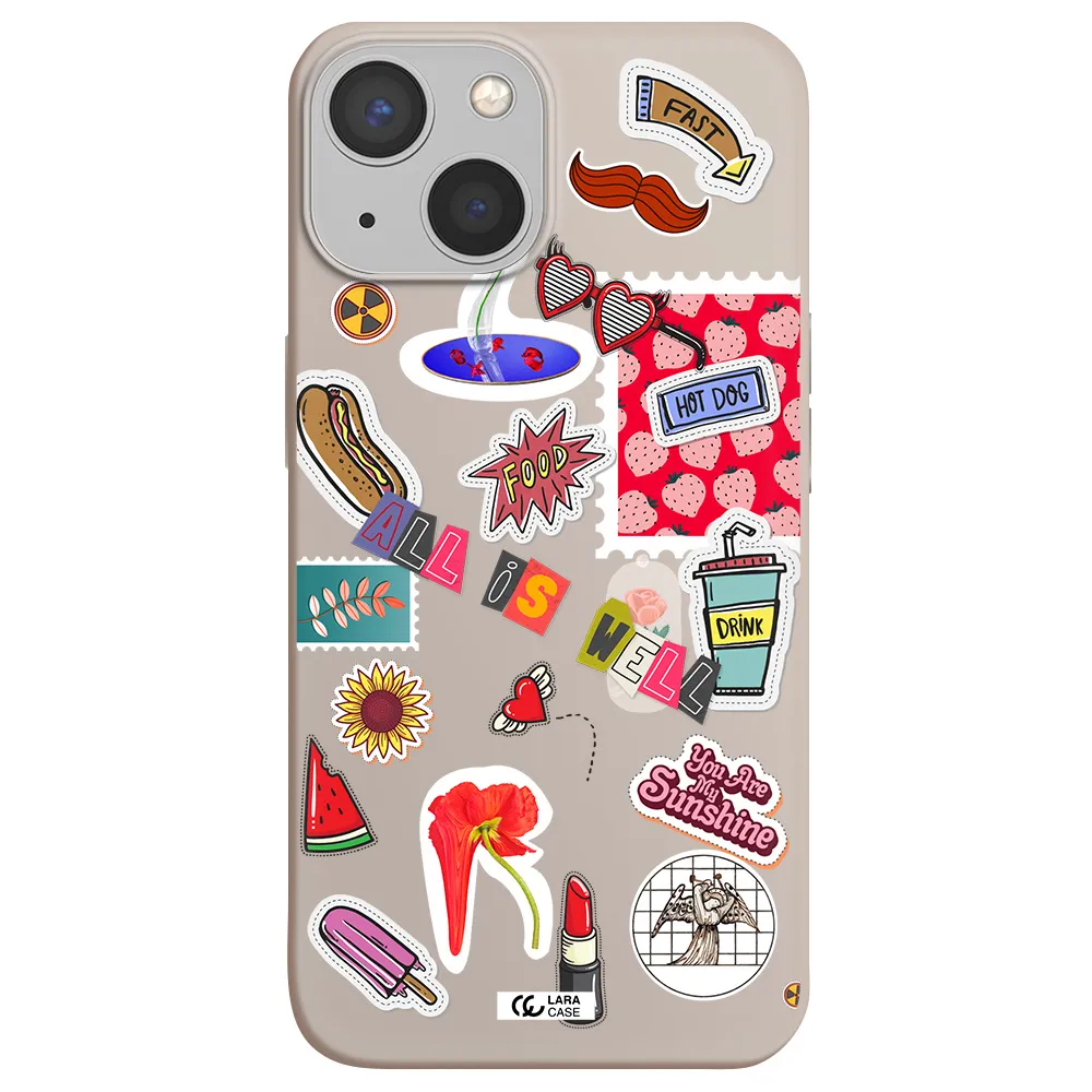 All Is Well Apple iPhone 13 mini Silicone Stone Case