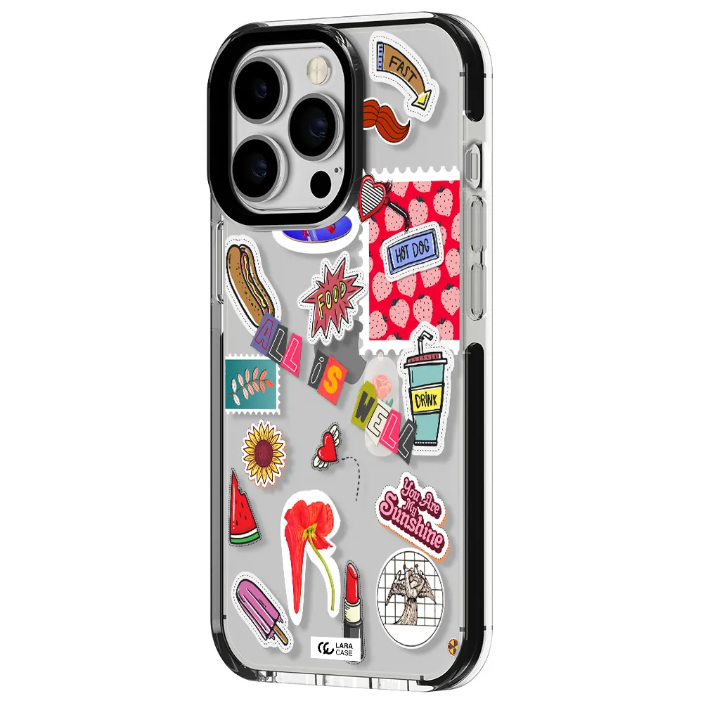 All Is Well Apple iPhone 13 Pro impact black border Case