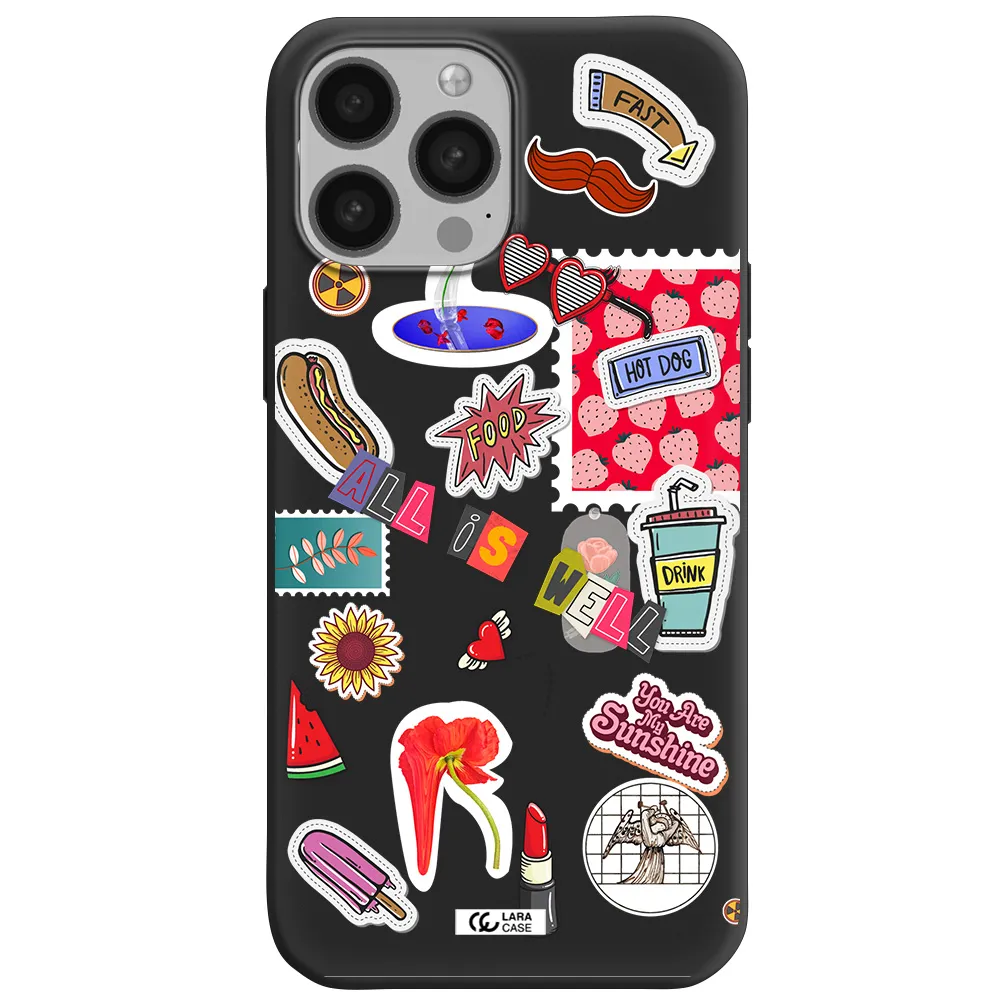 All Is Well Apple iPhone 13 Pro Max Silicone black Case