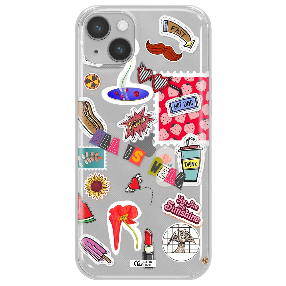 All Is Well Apple iPhone 14 Clear TPU Case