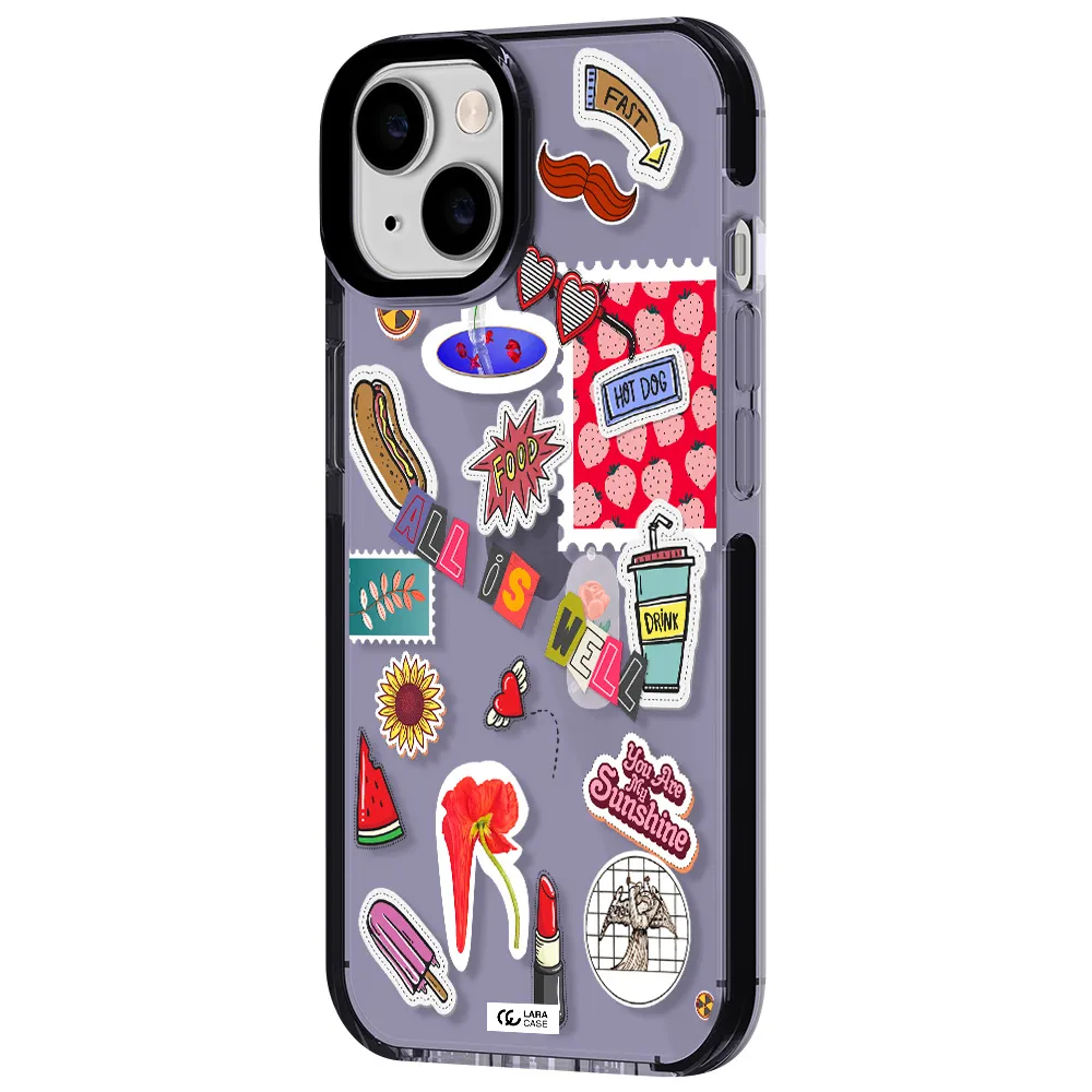 All Is Well Apple iPhone 14 impact Lilac Case