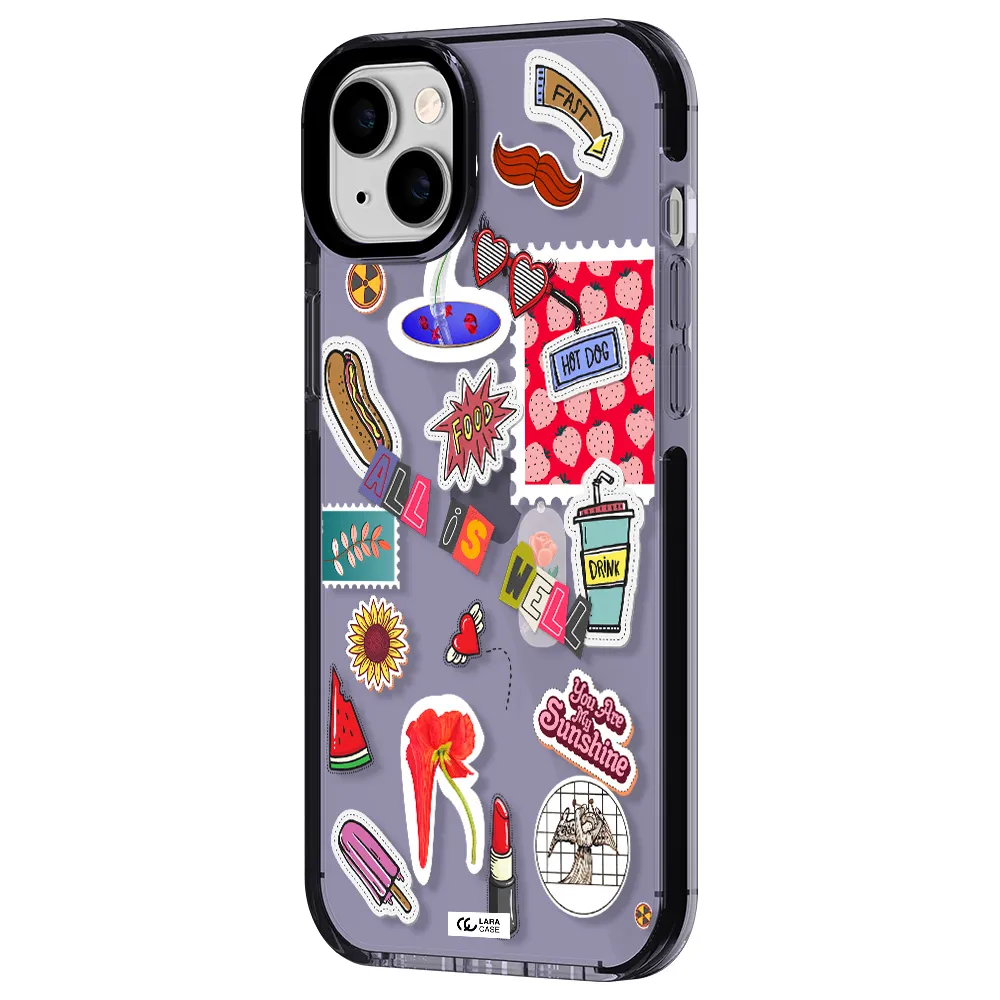All Is Well Apple iPhone 14 plus impact Lilac Case