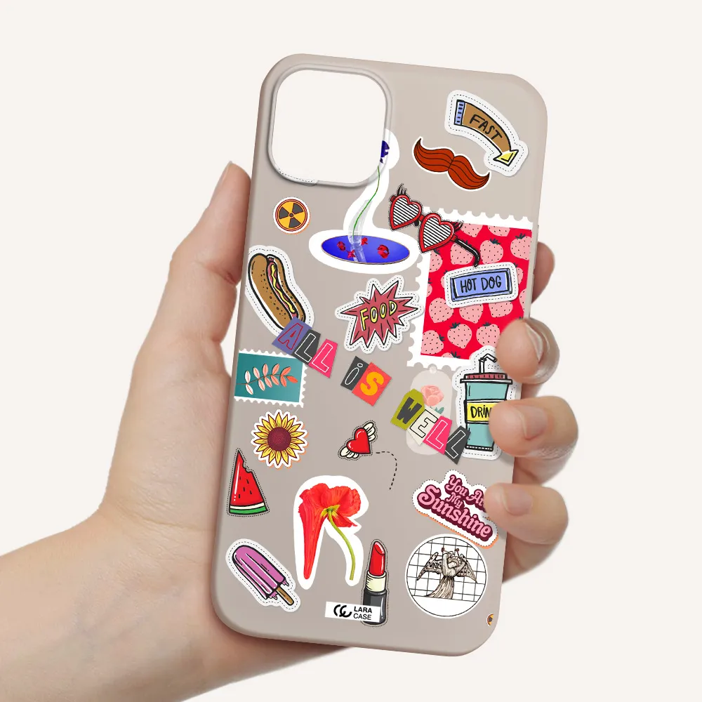 All Is Well Apple iPhone 14 plus Silicone Stone Case