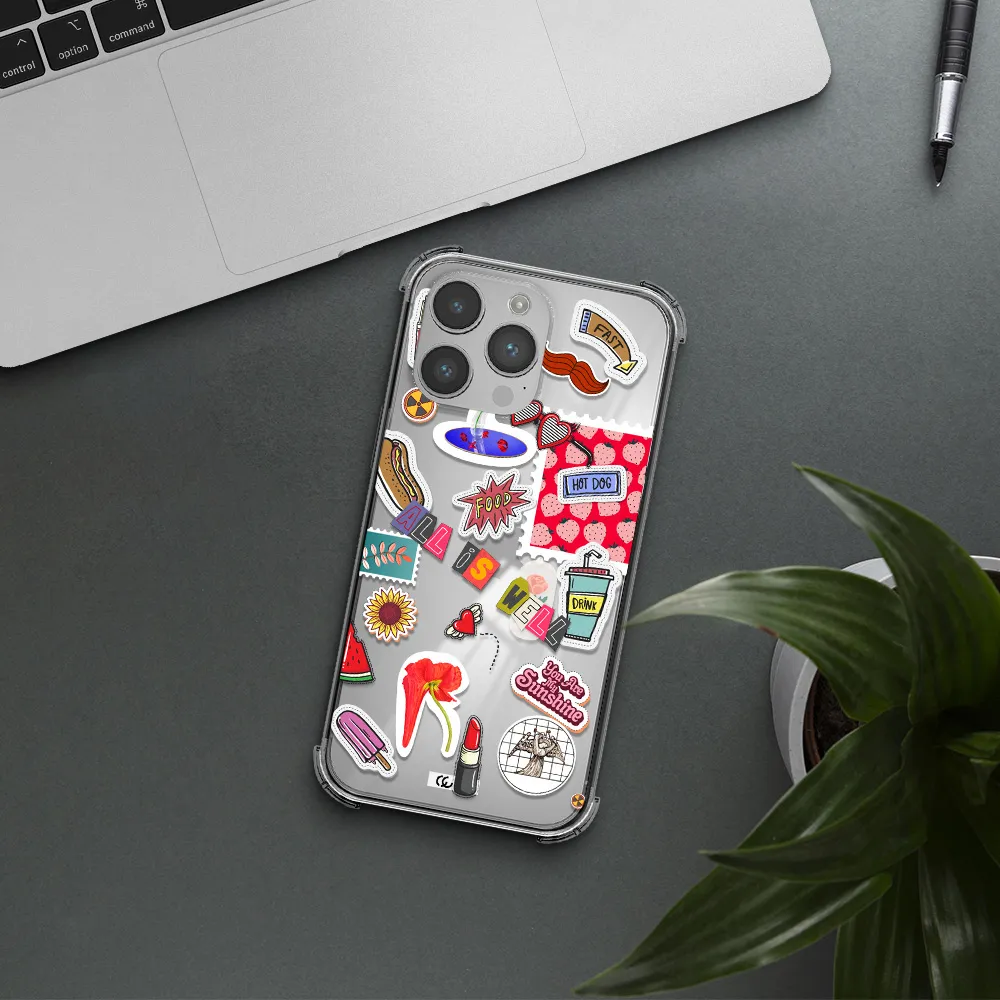 All Is Well Apple iPhone 14 pro Clear PC Case