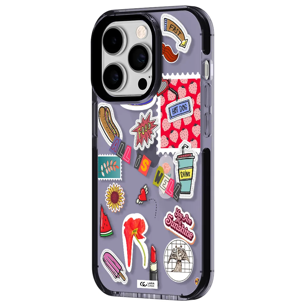 All Is Well Apple iPhone 14 pro impact Lilac Case