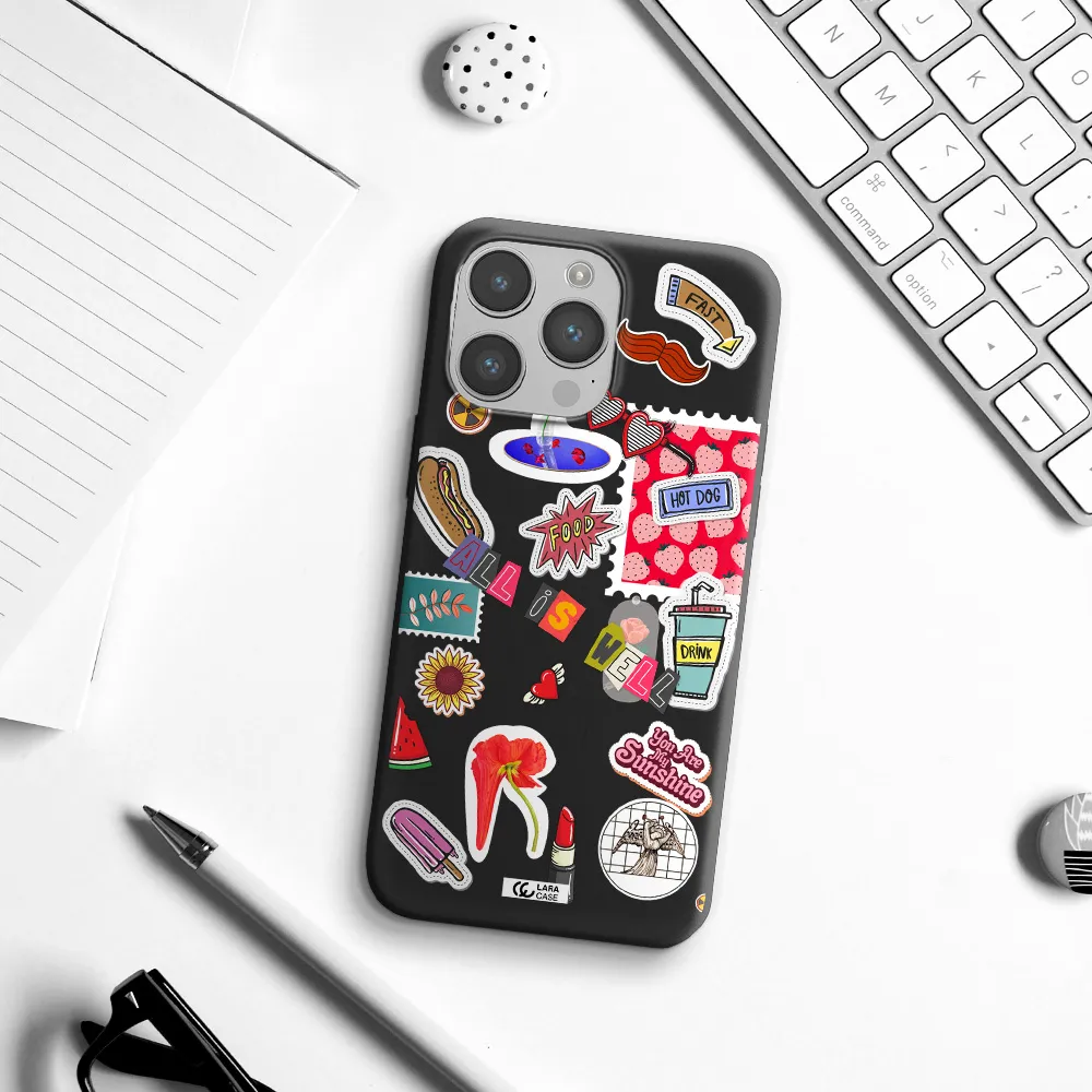 All Is Well Apple iPhone 14 pro max Silicone black Case