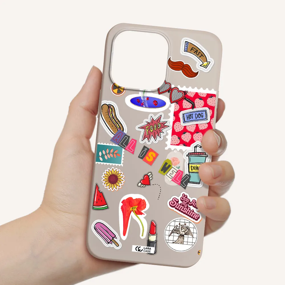 All Is Well Apple iPhone 14 pro max Silicone Stone Case