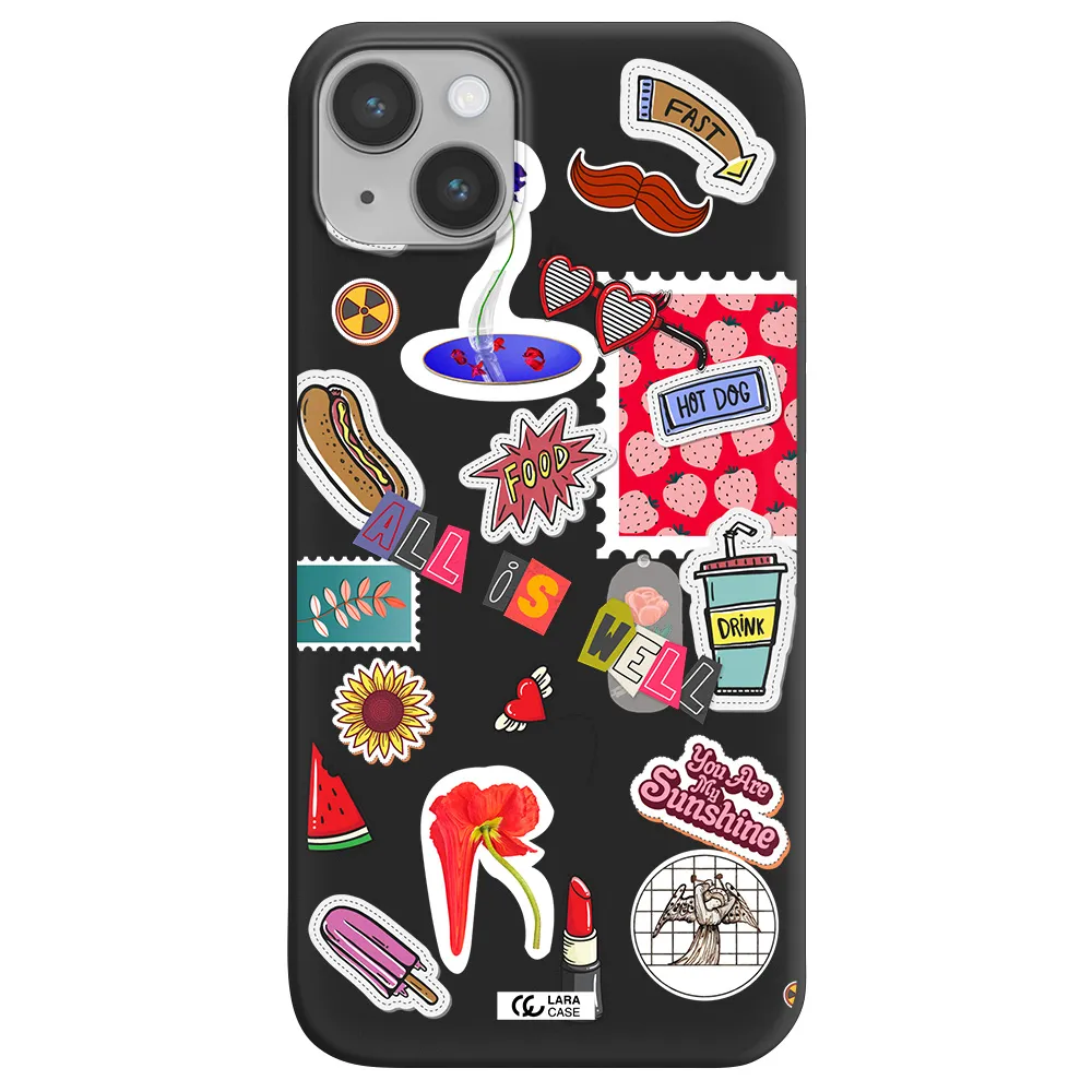 All Is Well Apple iPhone 14 Silicone black Case