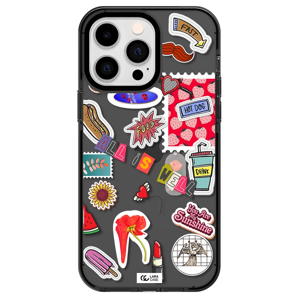 All Is Well Apple iPhone 15 Pro Max impact Smoke Black Case