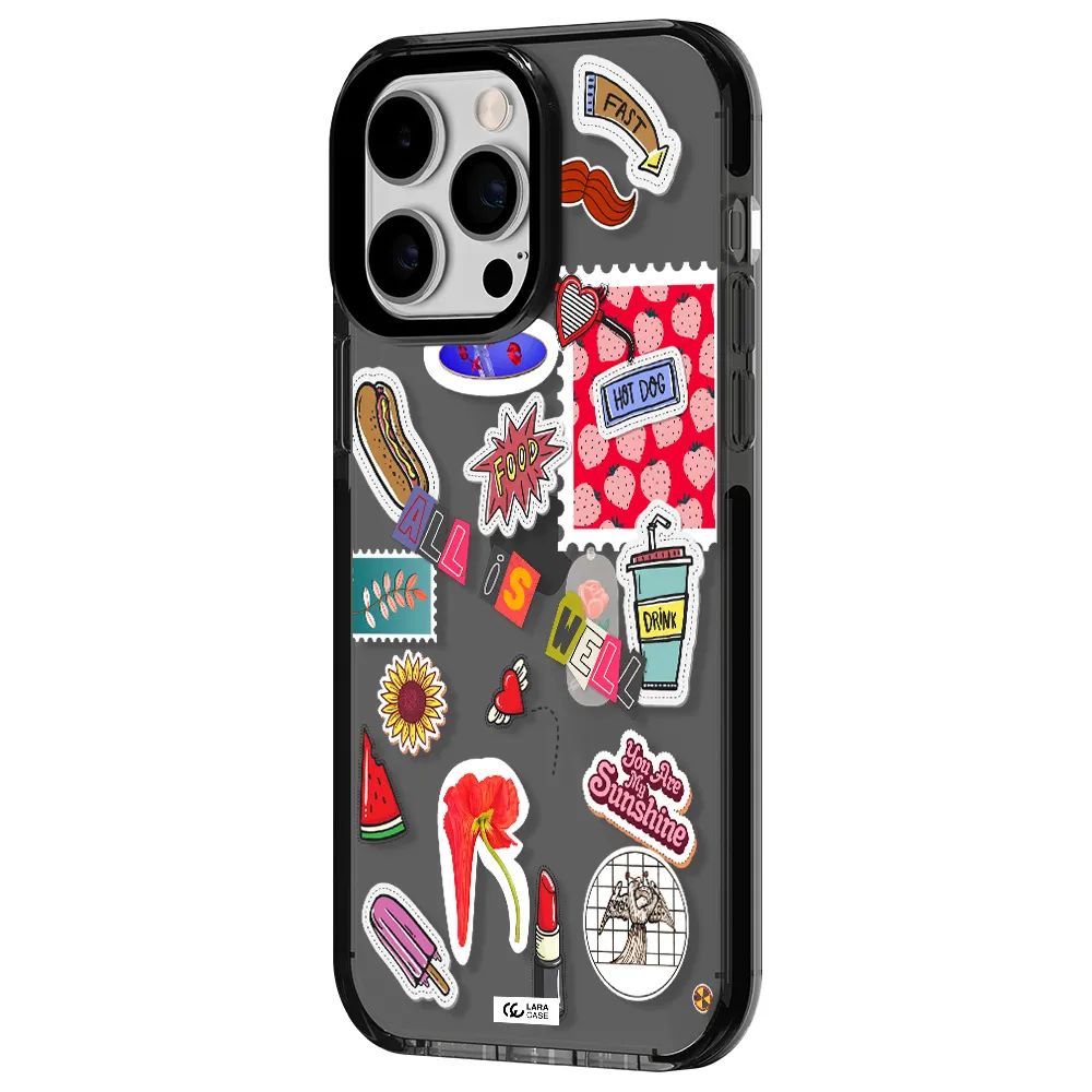 All Is Well Apple iPhone 15 Pro Max impact Smoke Black Case