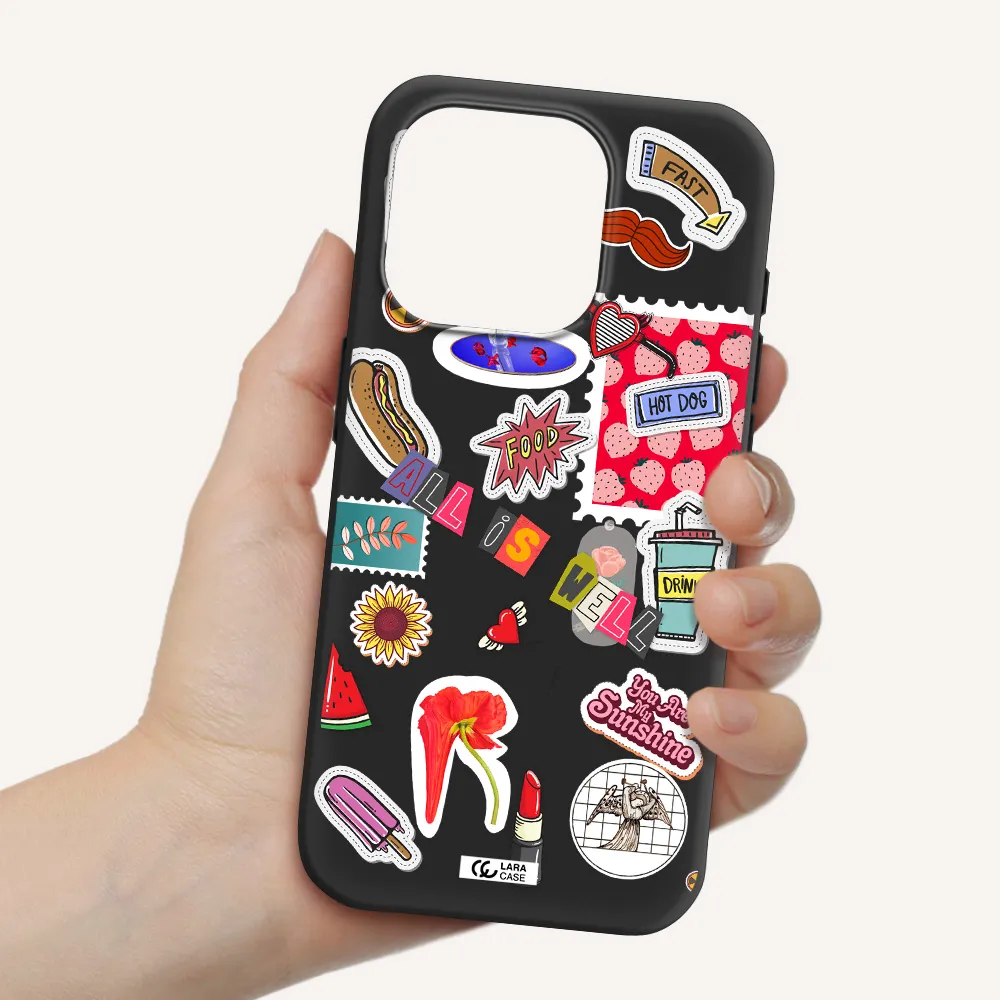 All Is Well Apple Iphone 15 Pro Silicone Black Case