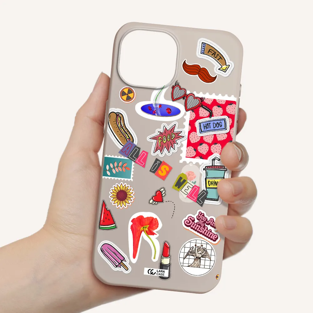 All Is Well Apple iPhone 15 Silicone Stone Case