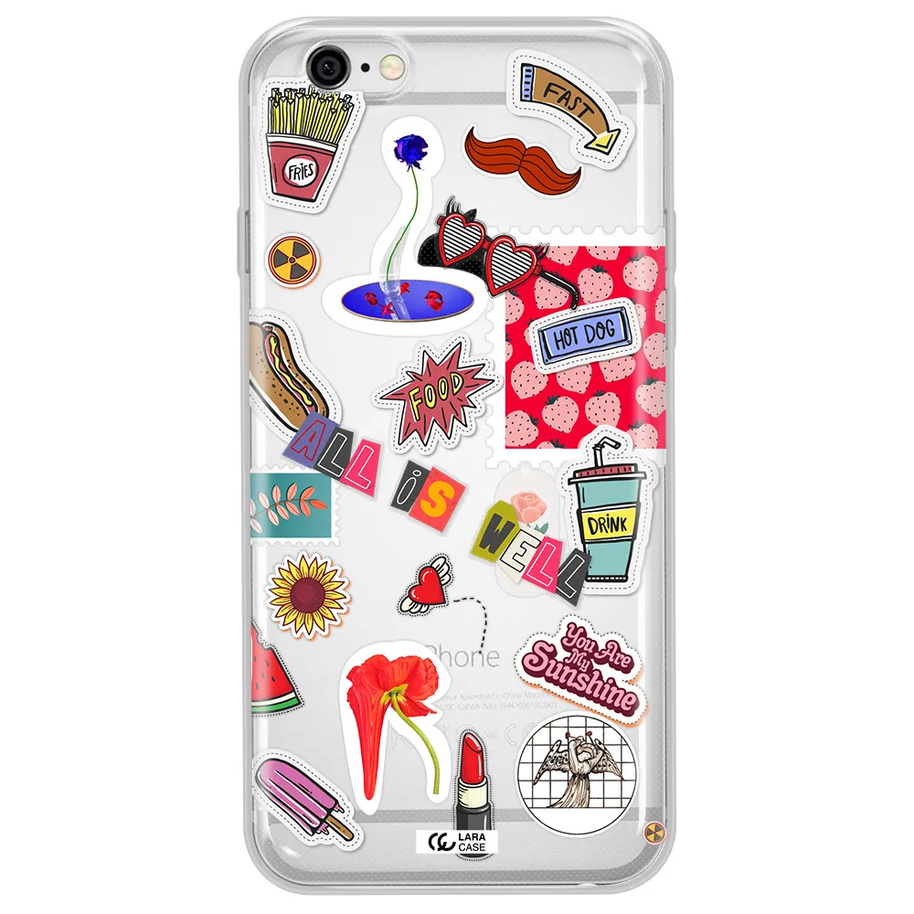 All Is Well Apple iPhone 6 plus Clear TPU Case