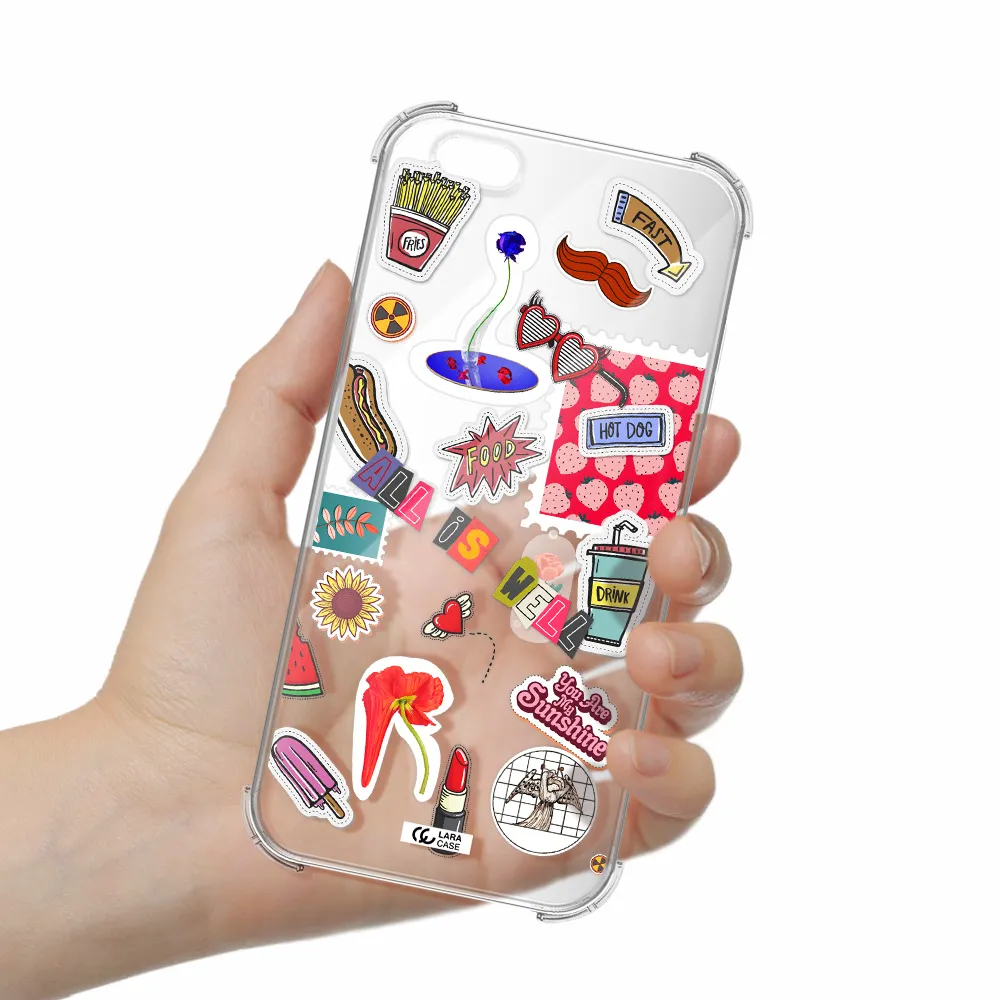 All Is Well Apple iPhone 6 s plus Clear PC Case