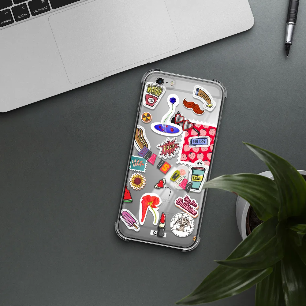 All Is Well Apple iPhone 6 s plus Clear PC Case