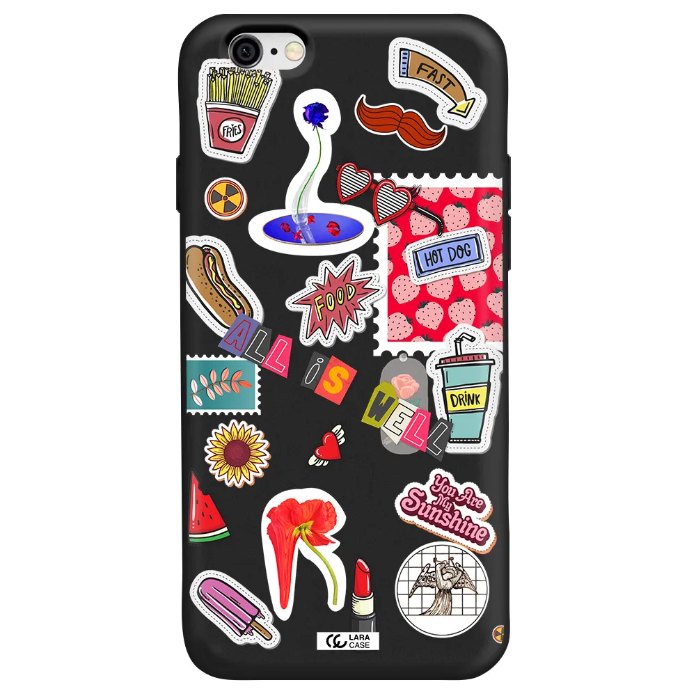 All Is Well Apple iPhone 6 Silicone black Case