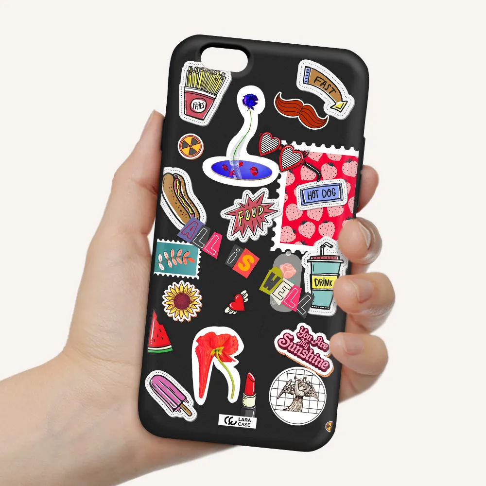 All Is Well Apple iPhone 6 Silicone black Case