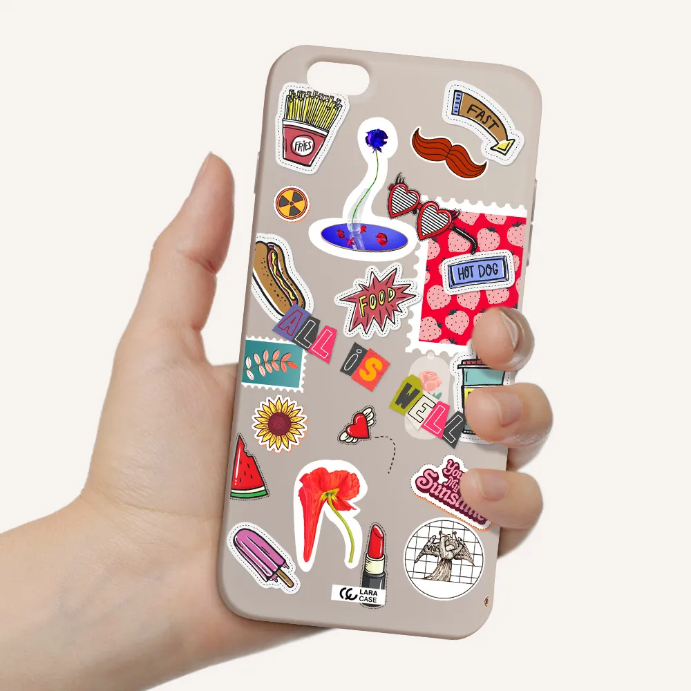 All Is Well Apple iPhone 6S Silicone Stone Case