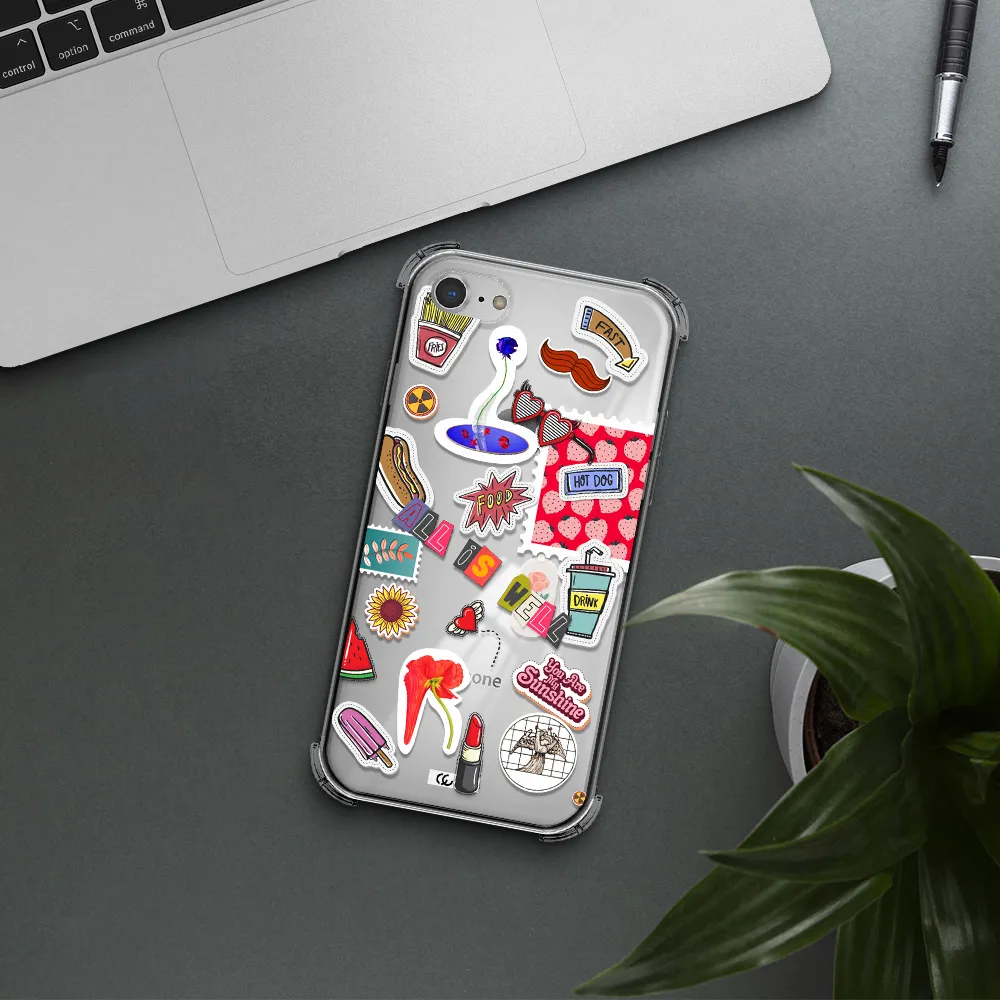 All Is Well Apple iPhone 7 Clear PC Case