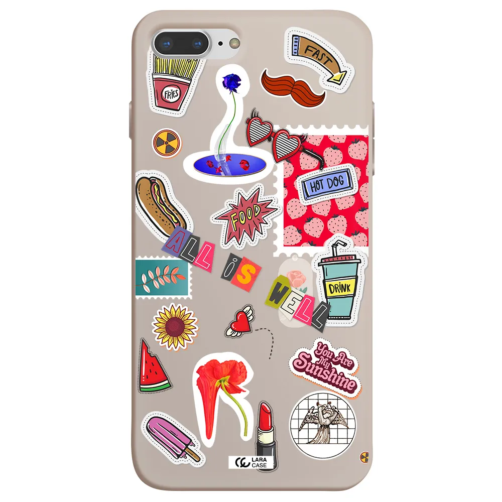 All Is Well Apple iPhone 7 plus Silicone Stone Case