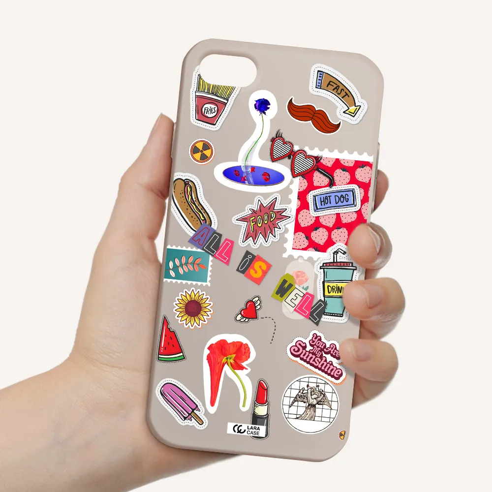 All Is Well Apple iPhone 7 Silicone Stone Case