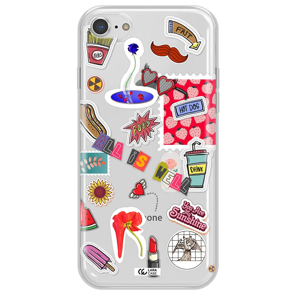 All Is Well Apple iPhone 8 Clear TPU Case