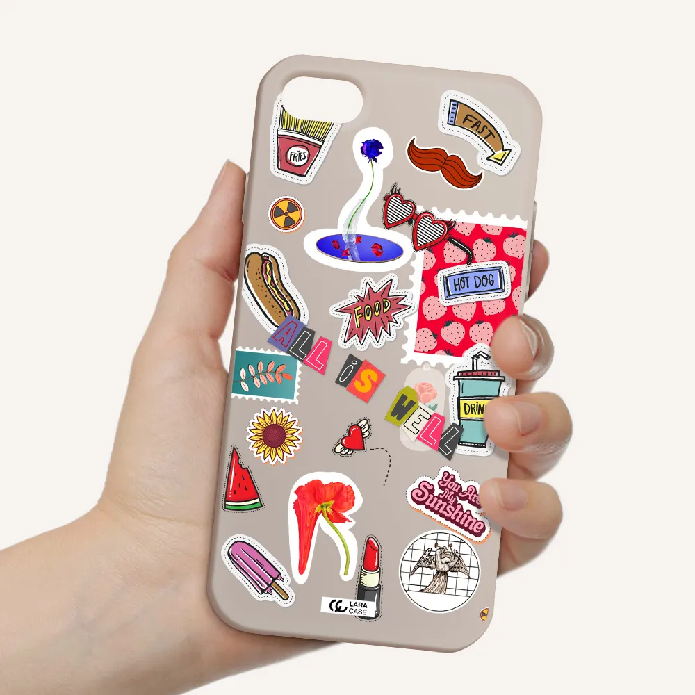 All Is Well Apple iPhone 8 Silicone Stone Case