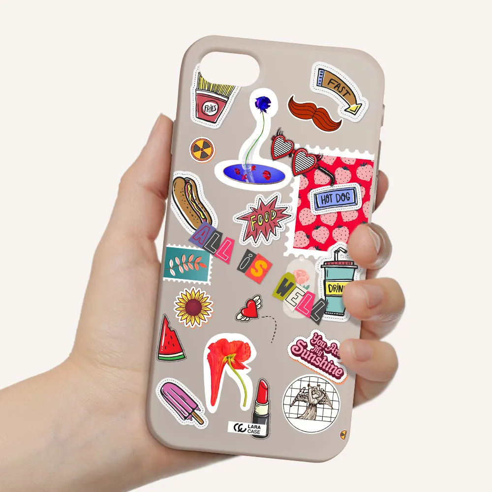 All Is Well Apple iPhone se 2020 Silicone Stone Case