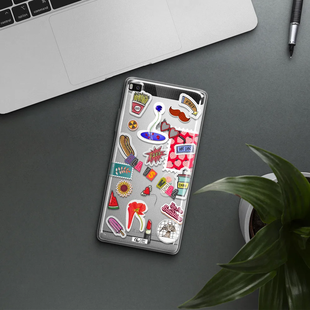 All Is Well Huawei P8 Clear TPU Case