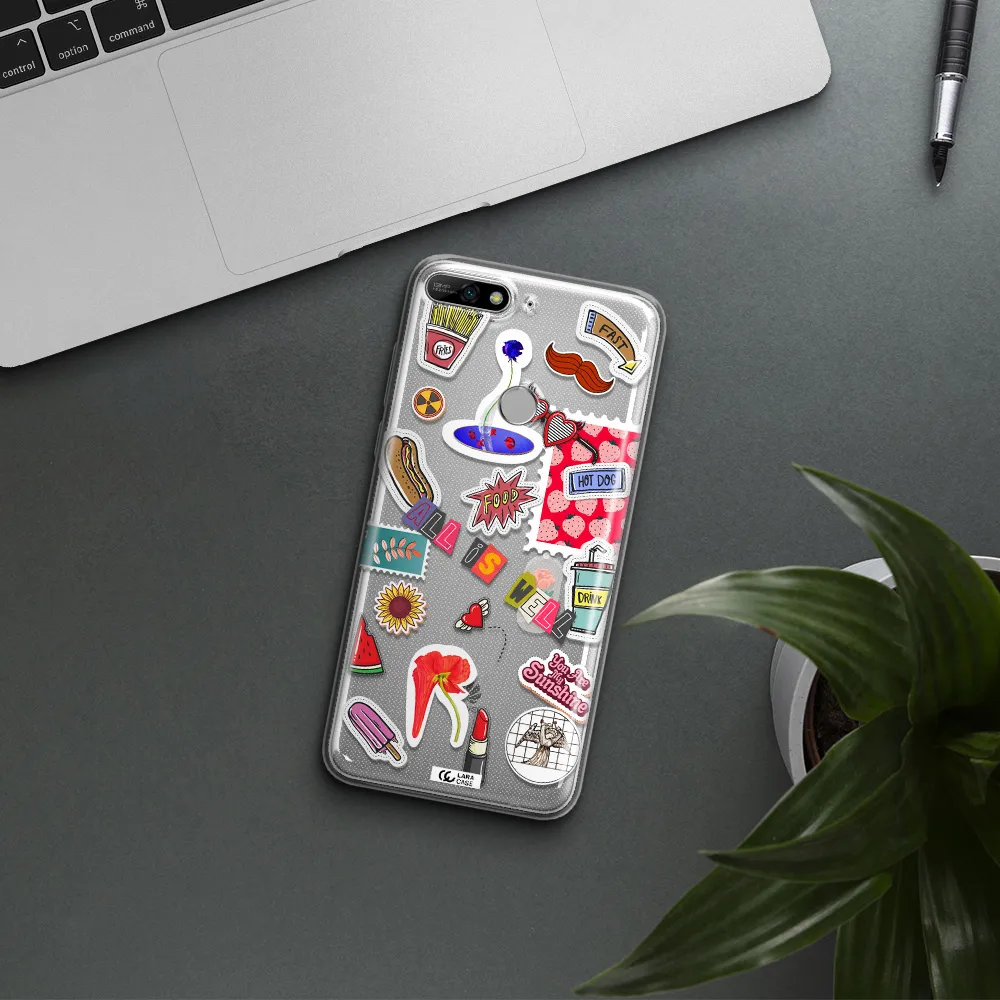 All Is Well Huawei Y7 2018 Clear TPU Case