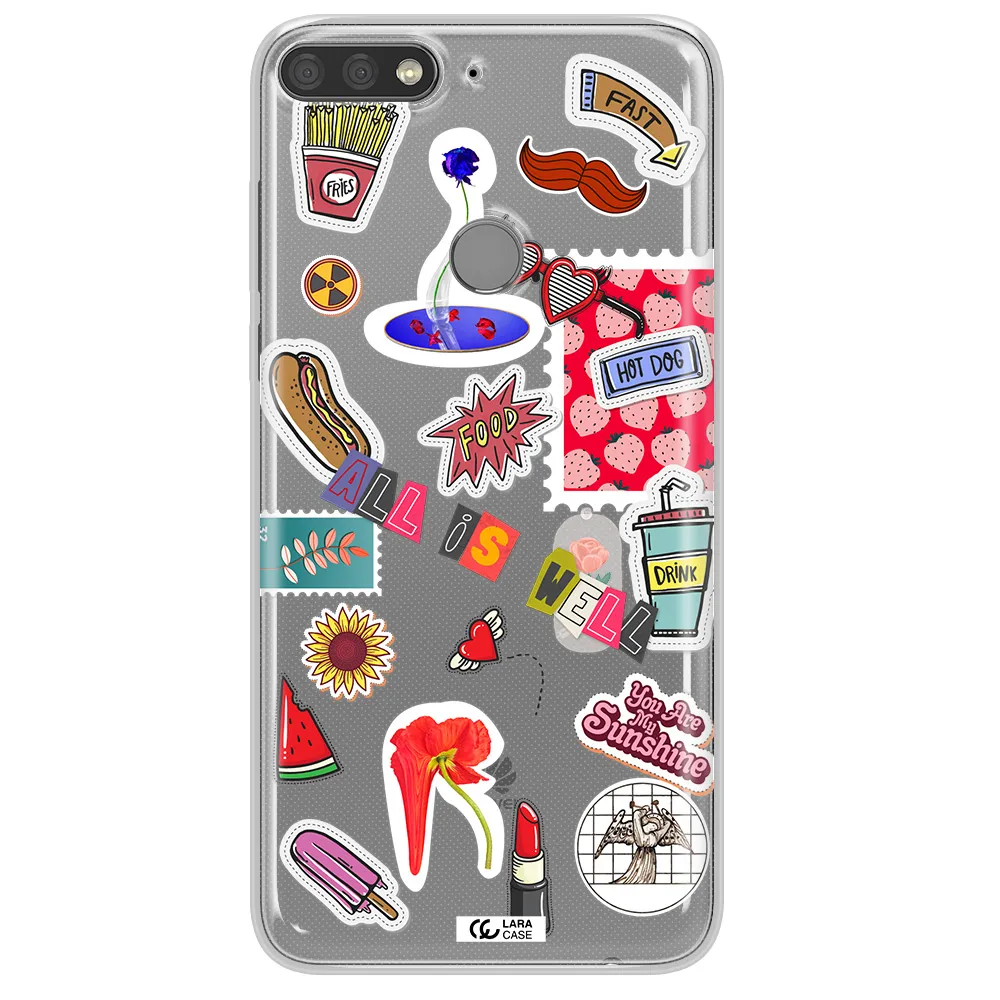 All Is Well Huawei Y7 Prime 2018 Clear TPU Case