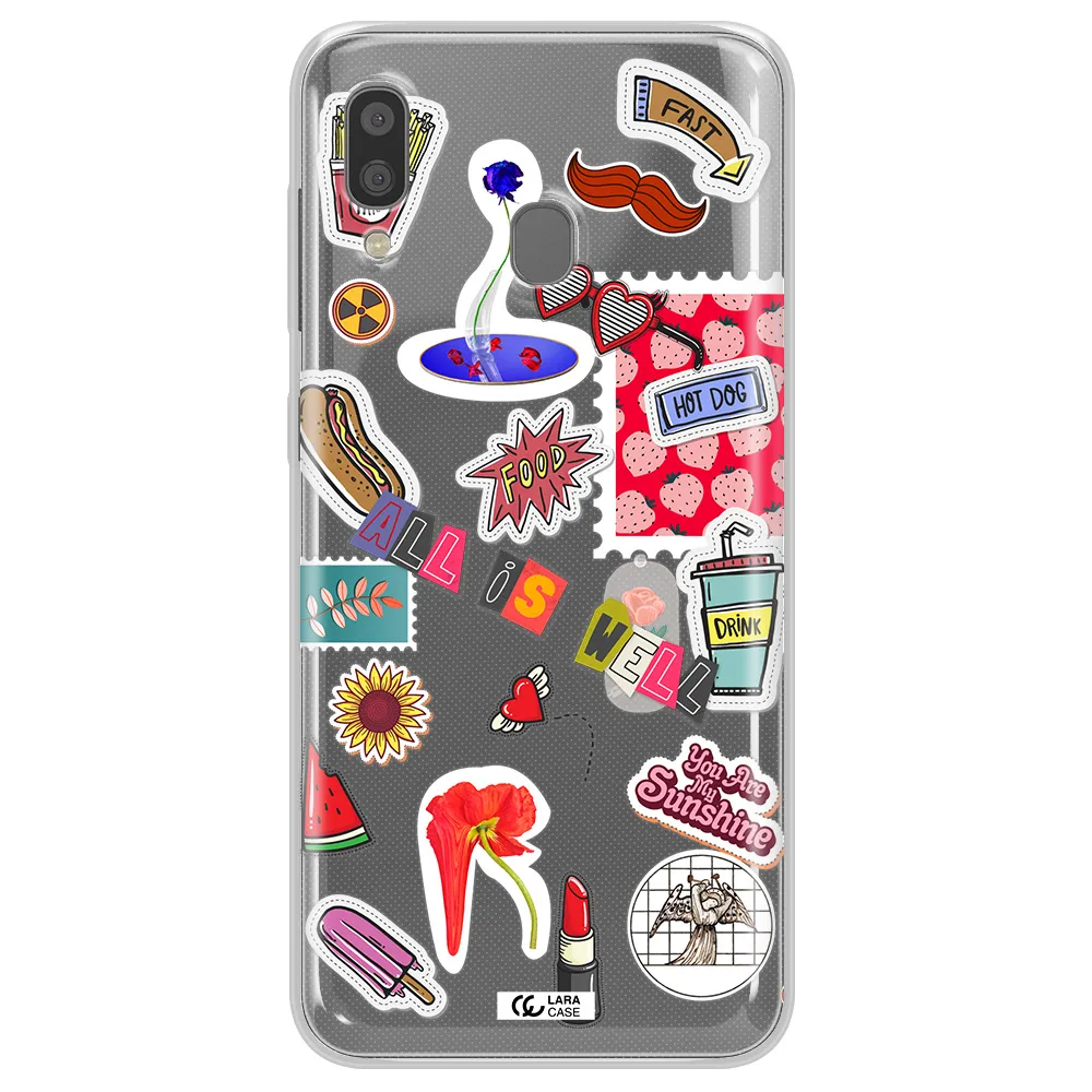 All Is Well Samsung A20 Clear TPU Case