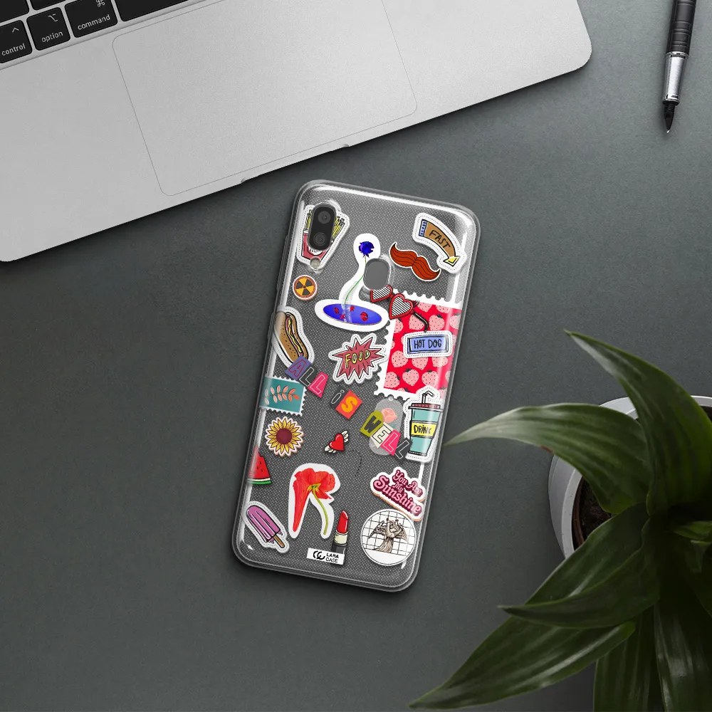 All Is Well Samsung A20 Clear TPU Case