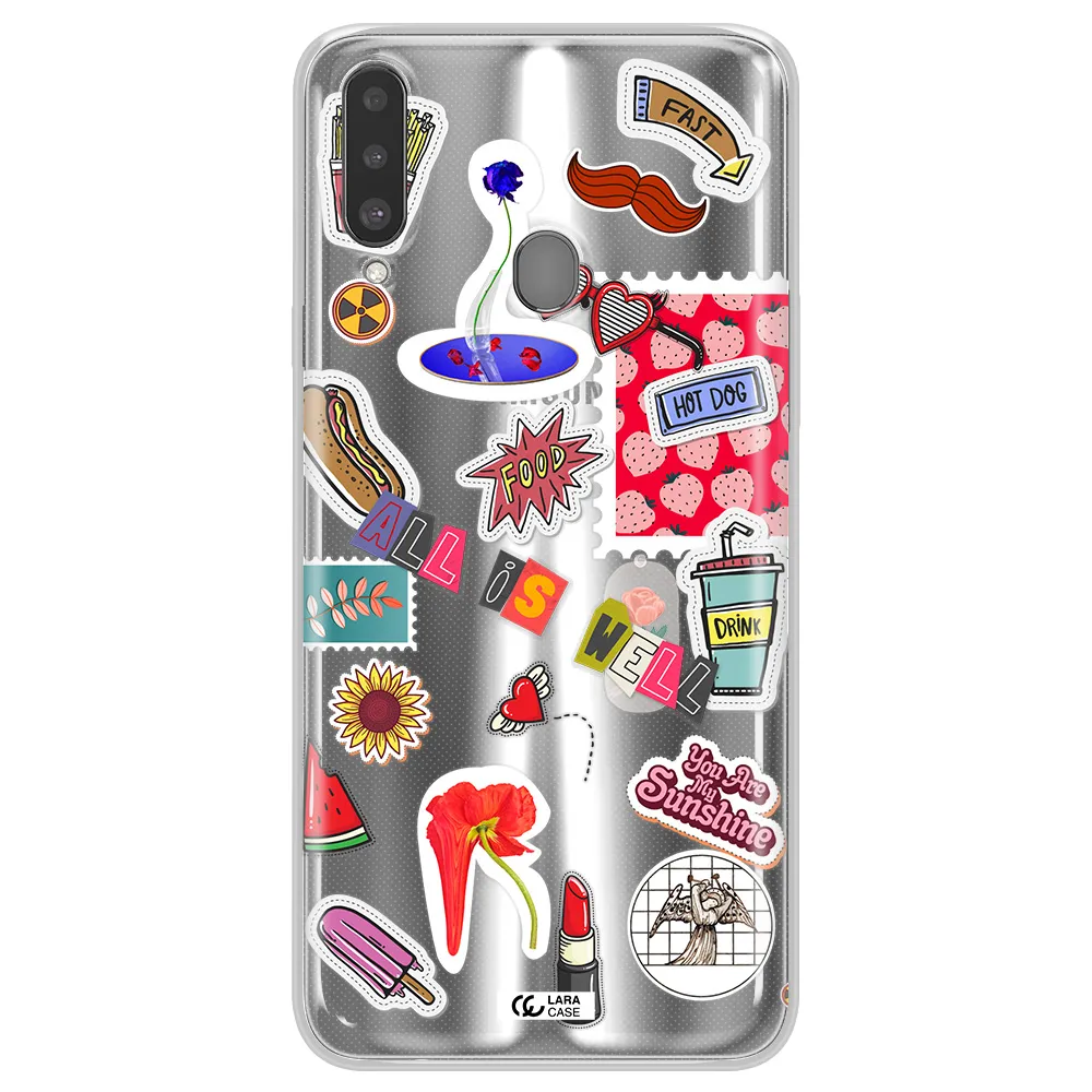 All Is Well Samsung A20S Clear TPU Case