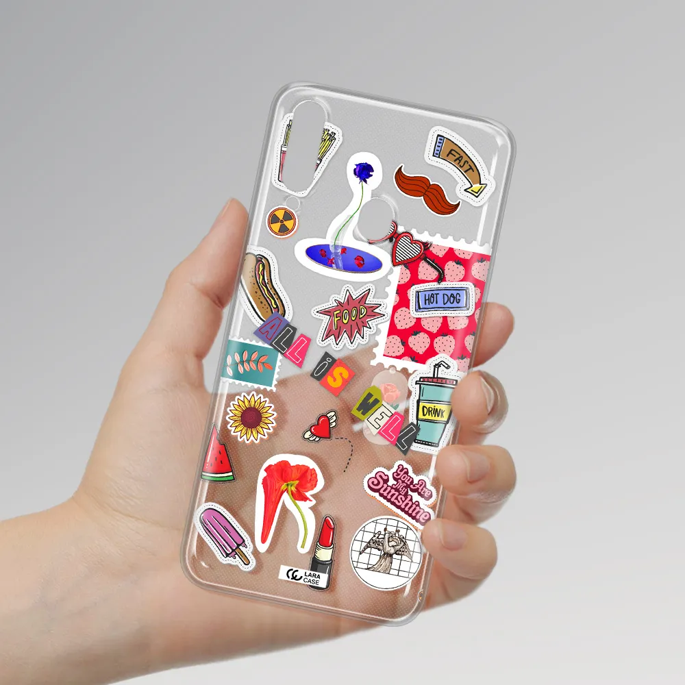 All Is Well Samsung A20S Clear TPU Case