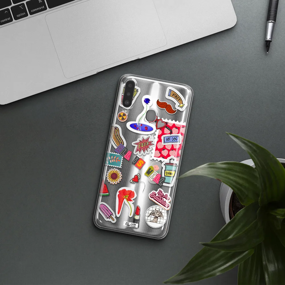 All Is Well Samsung A20S Clear TPU Case