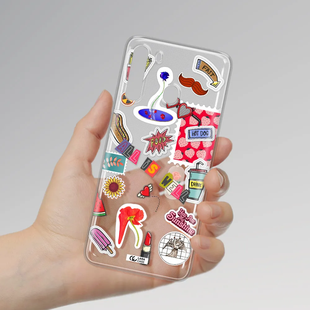 All Is Well Samsung A21 Clear TPU Case