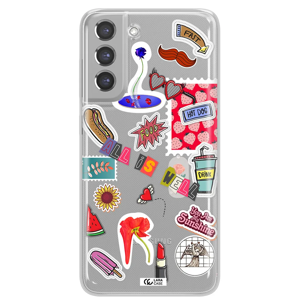 All Is Well Samsung A21 Fe Clear TPU Case