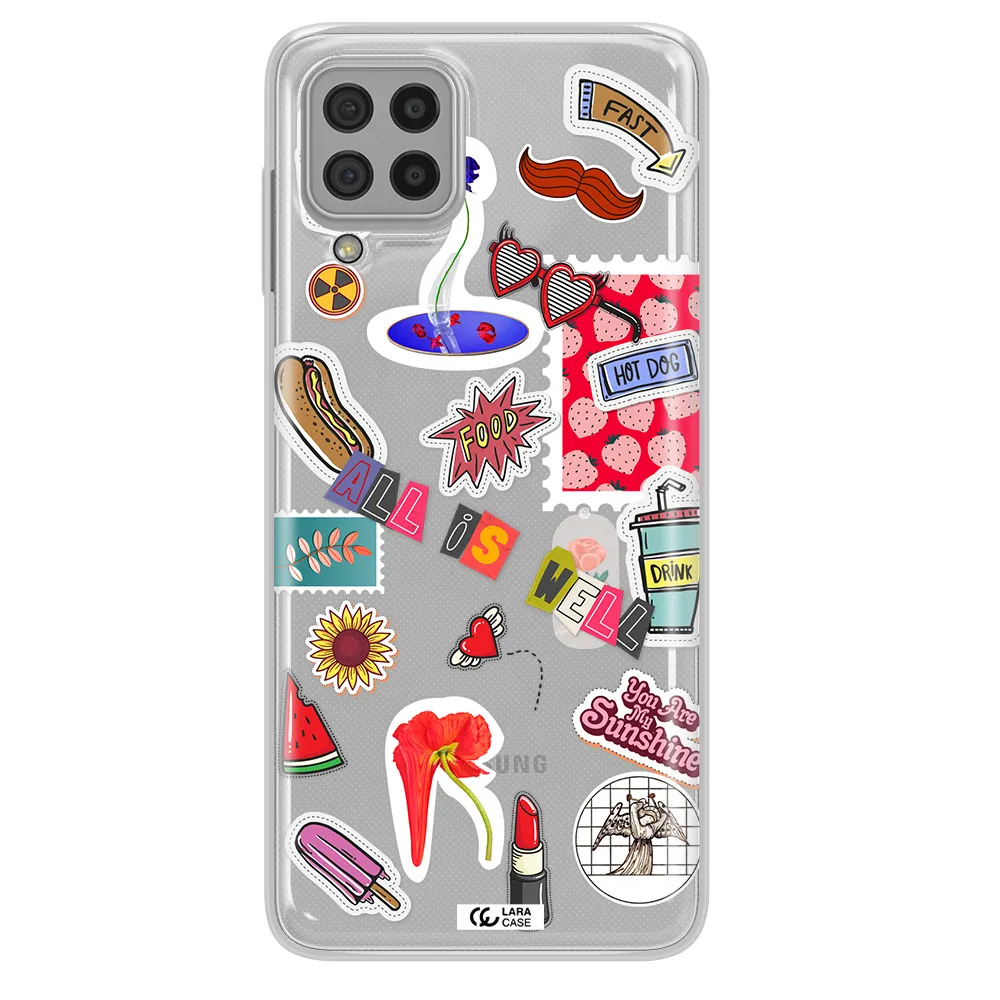 All Is Well Samsung A22 4g Clear TPU Case