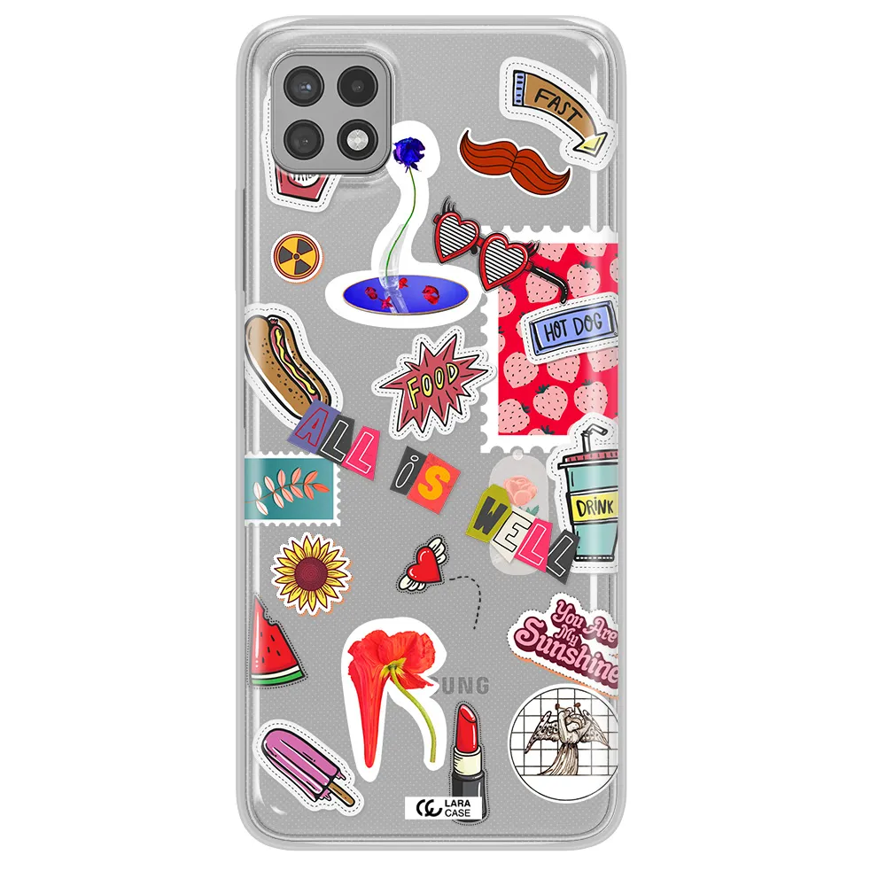 All Is Well Samsung A22 5g Clear TPU Case