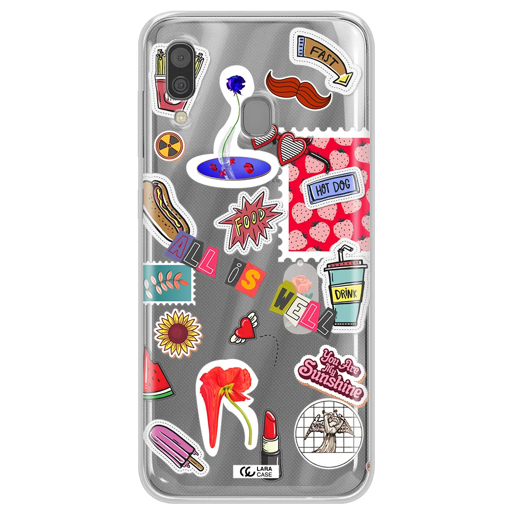 All Is Well Samsung A30 Clear TPU Case